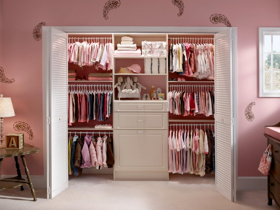 baby girl closet organizer