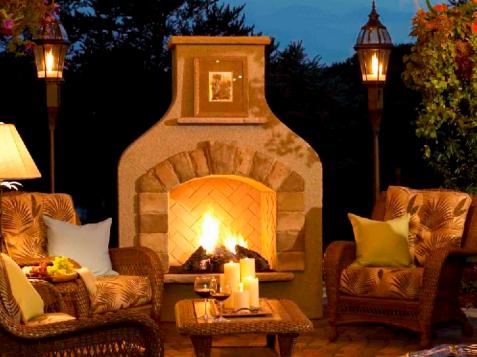 Outdoor Fireplace Design Ideas