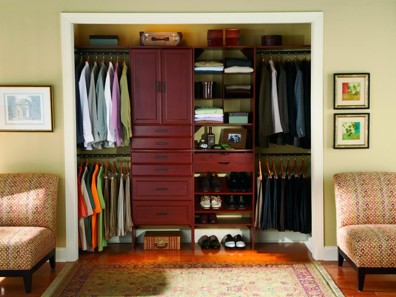 Men S Closet Ideas And Options Hgtv