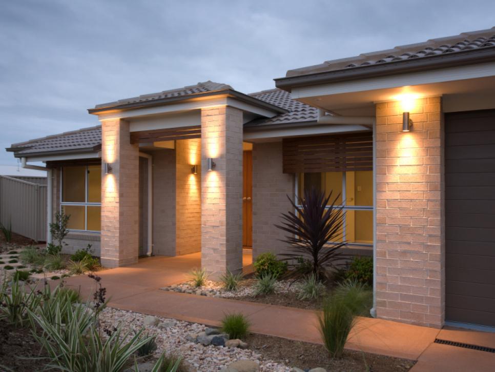 outside lights on the house