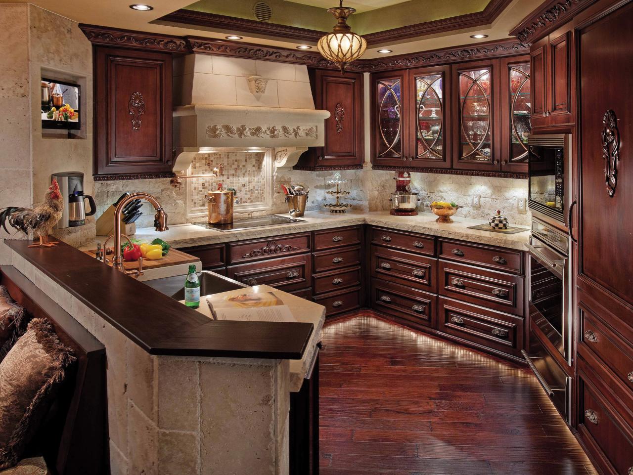 Cherry Kitchen Cabinets: Pictures, Options, Tips & Ideas ...