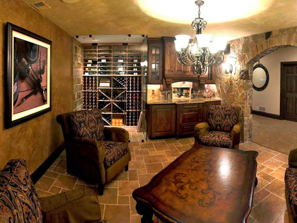 Sophisticated Wine Cellar