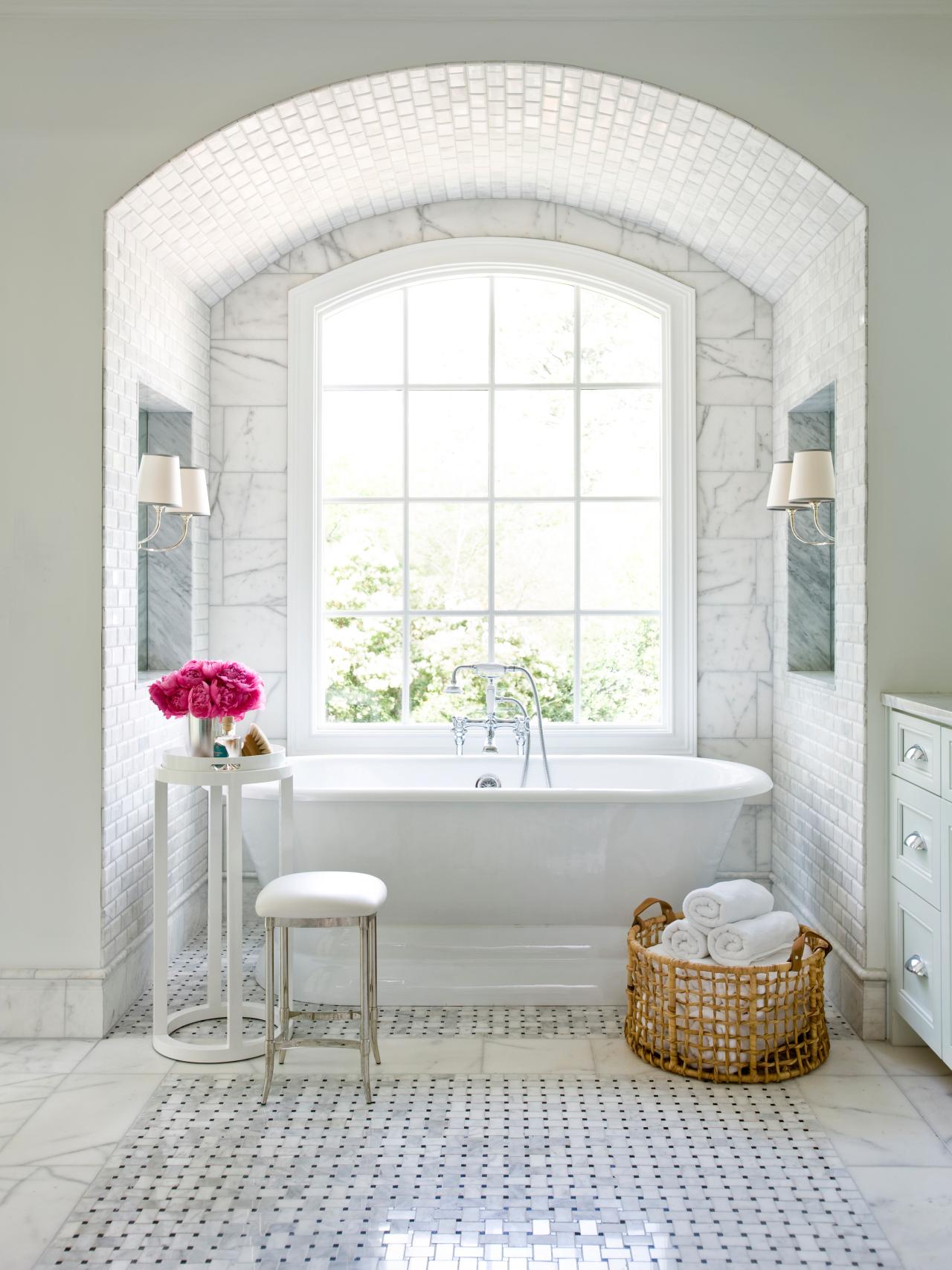 Top 20 Bathroom Tile Trends of 2017 | HGTV's Decorating ...