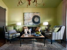 Master sitting room of the HGTV Dream Home 2012 located in Midway, Utah