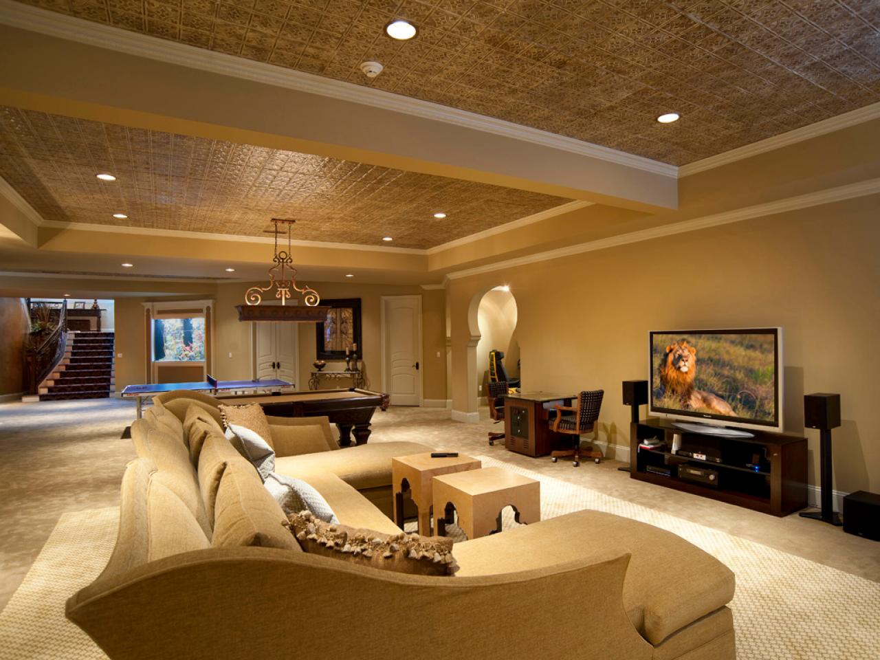 How Do You Build a Basement Man Cave? - Basements Plus