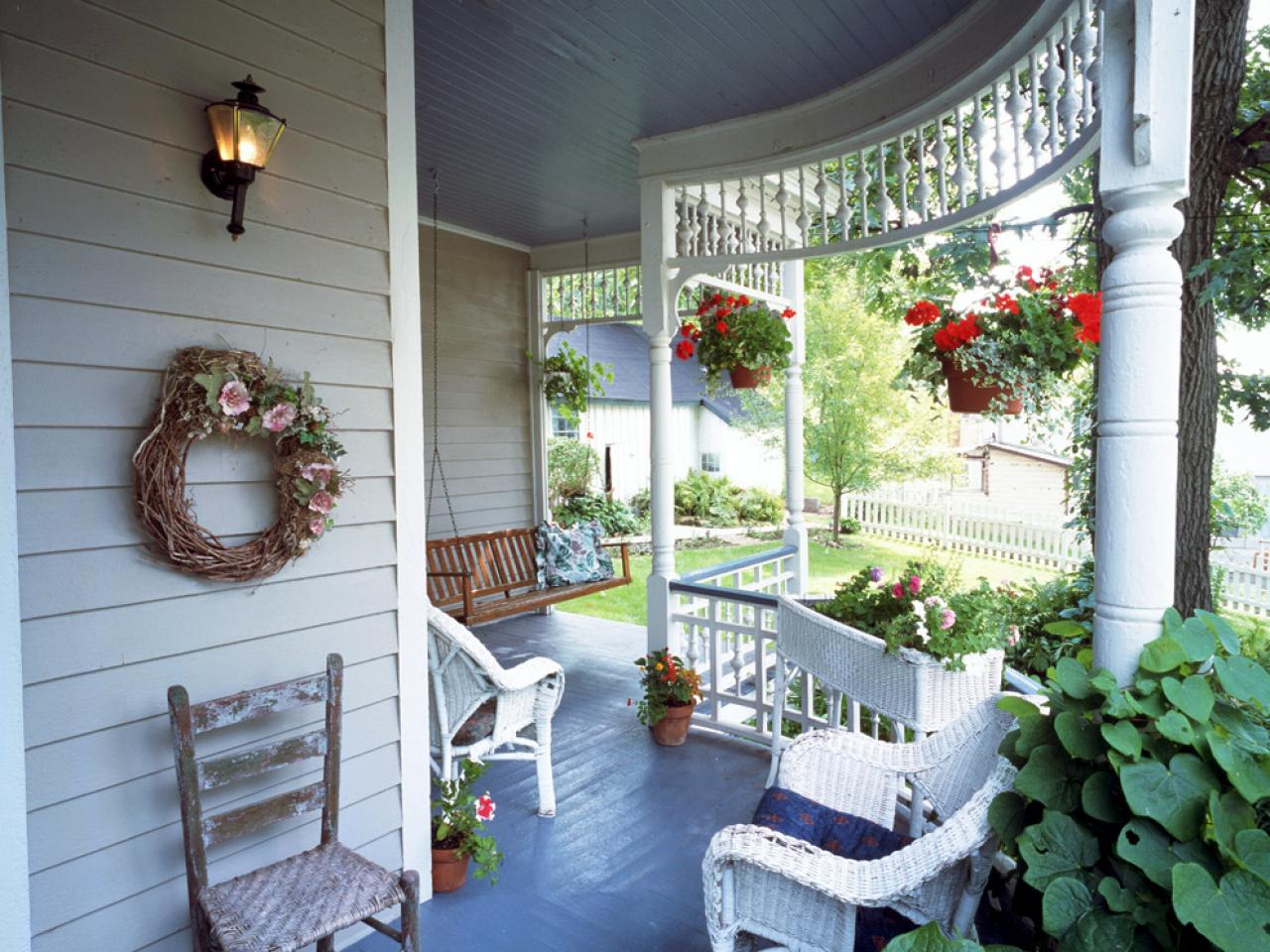 Upgrading Your Porch Walls, Front Porch Table Lamps