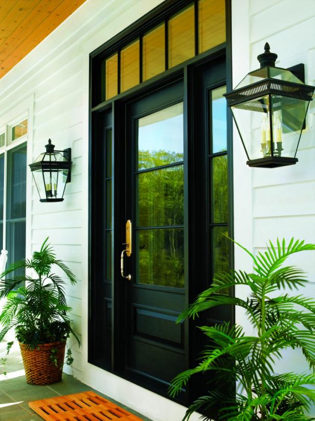 Front Doors Wood Steel And Fiberglass Hgtv