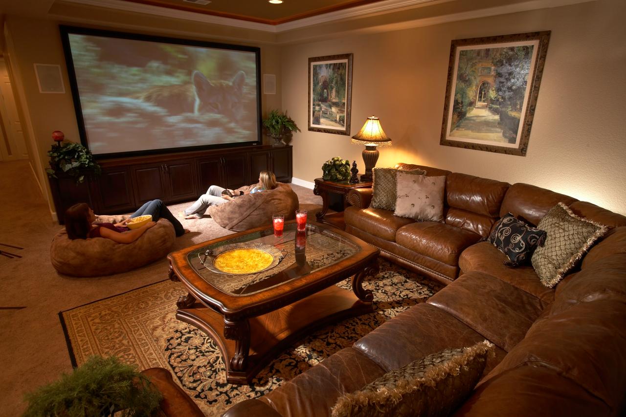 Basement Tv Room Decorating Ideas - Juliettsq