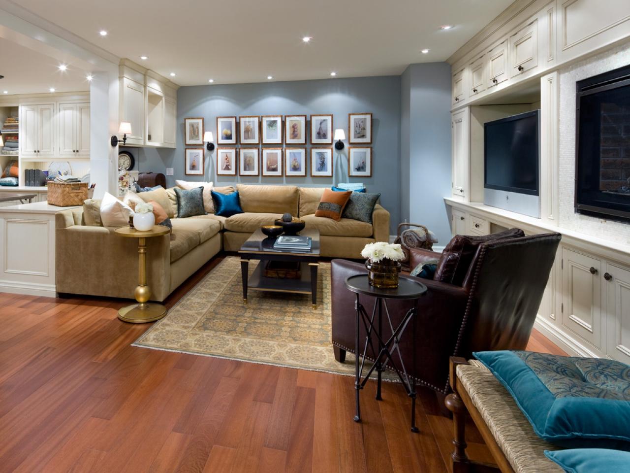 Wood Flooring In The Basement Hgtv