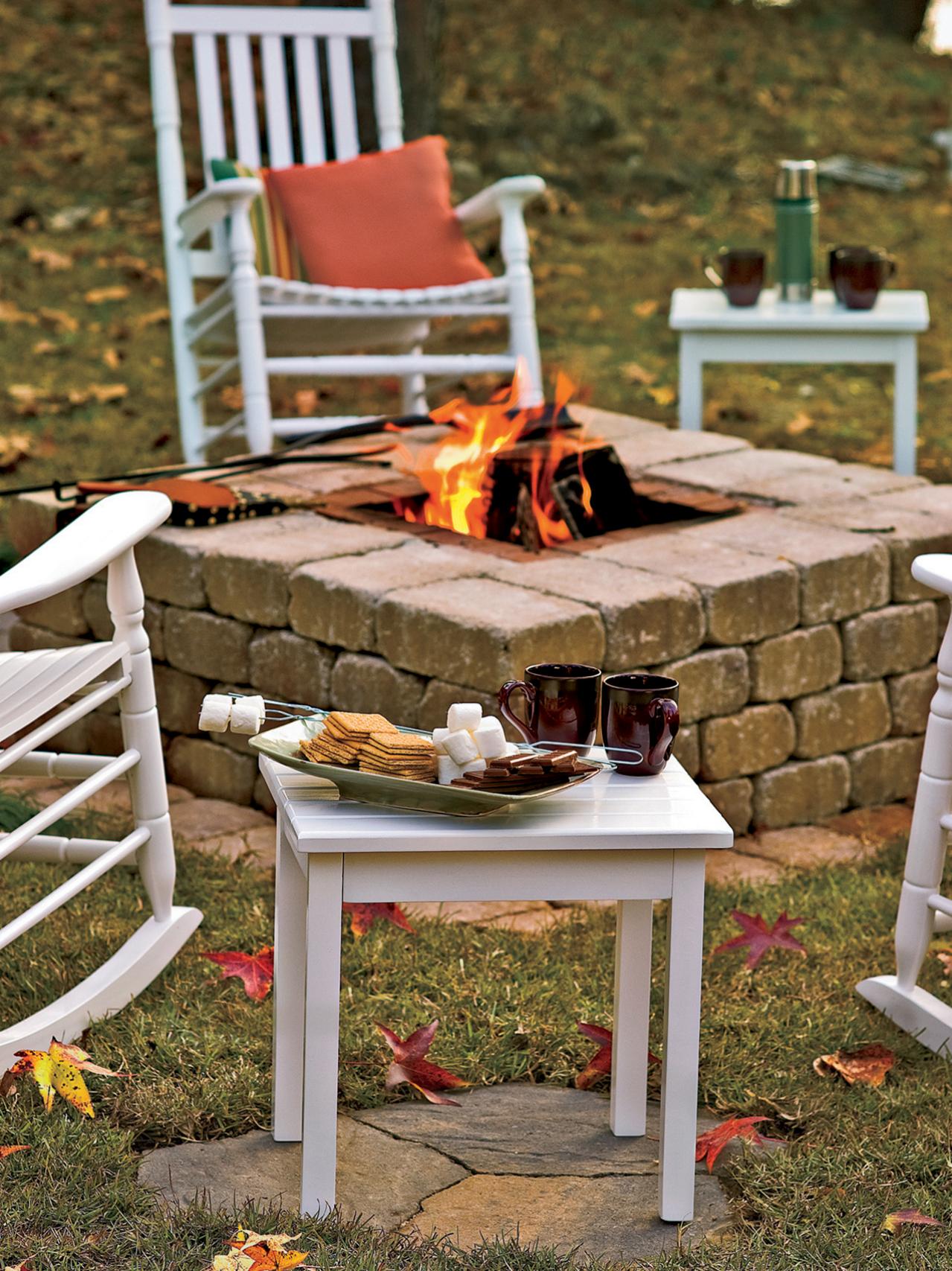 Outdoor Natural Gas Fire Pits | HGTV