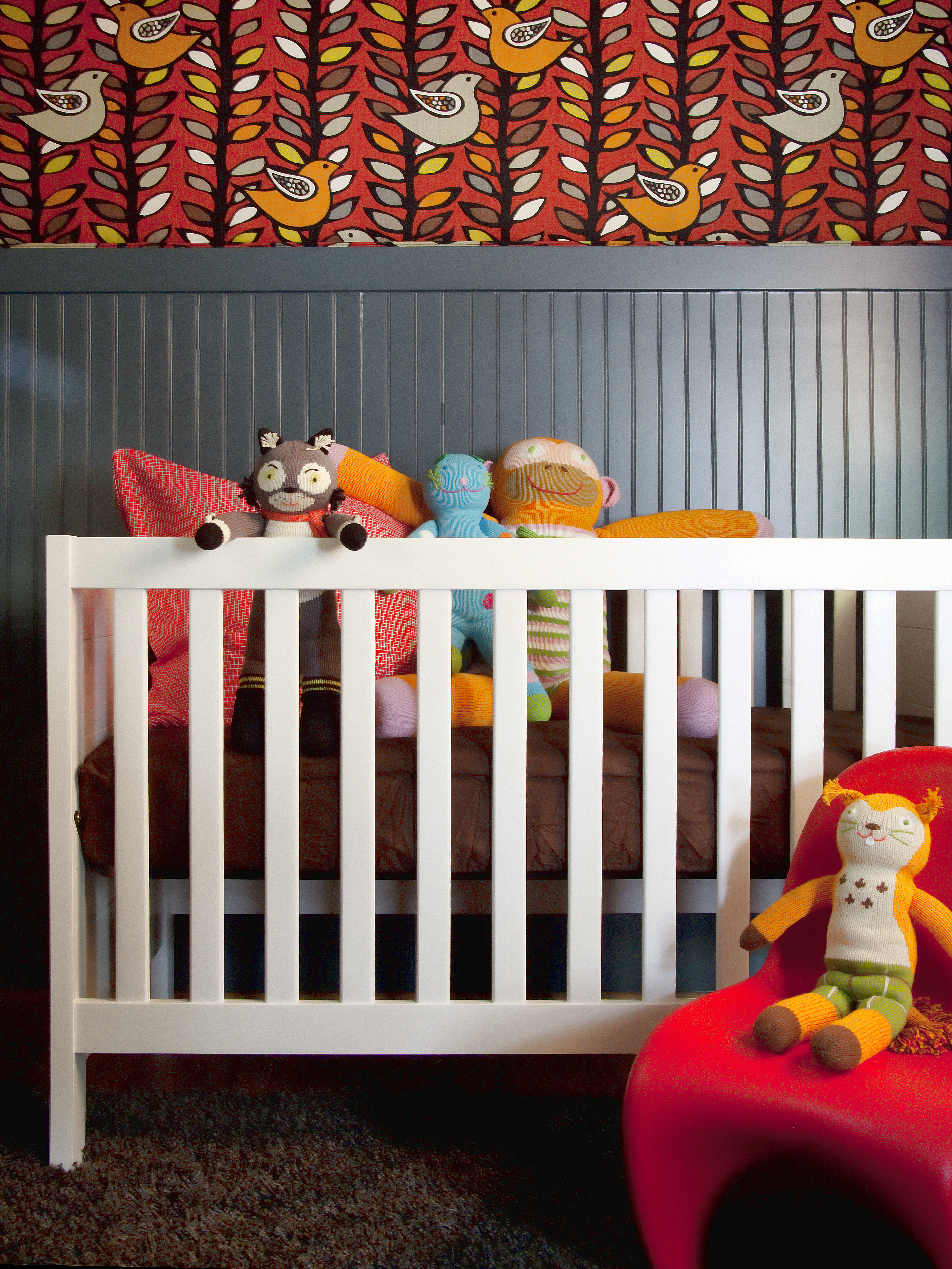 vintage baby boy nursery decor