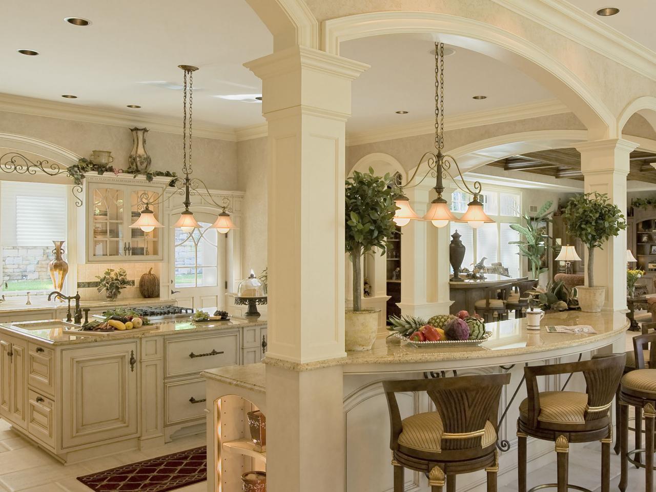 colonial style kitchen design