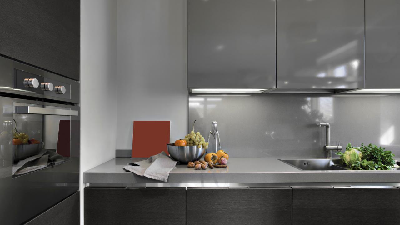 50 Gorgeous Gray Kitchens That Usher in Trendy Refinement  Grey kitchen  designs, Kitchen cabinet design, Modern kitchen remodel