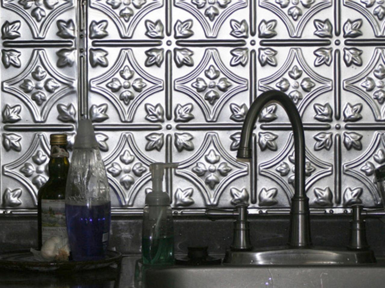 Metal Backsplash Ideas: Pictures & Tips From HGTV