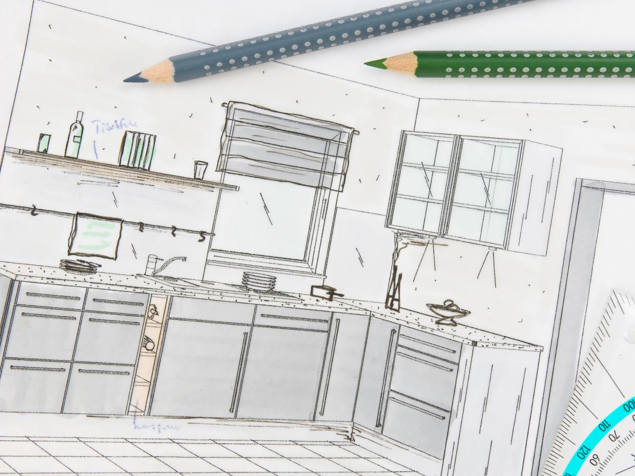 Dimensions.com on X: Fixtures: Standard clearances for kitchen cabinets to  provide space for circulation and opening drawers and doors   #design #kitchens #cabinetry #architecture #home  #interiors #drawings #graphics