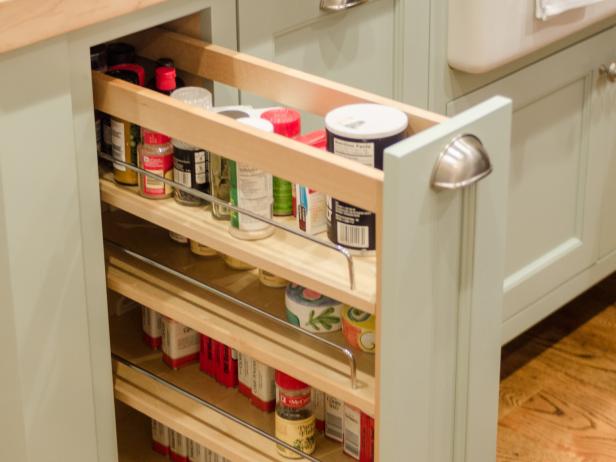 Spice Racks For Kitchen Cabinets, Cabinet Spice Rack