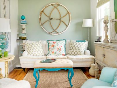 Living Rooms That Pop With Color Hgtv