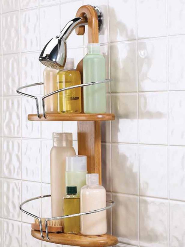 The Shower Corner Shelf: 5 elegant ideas for storage