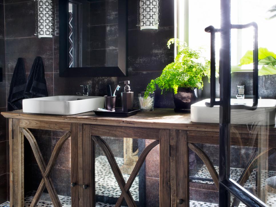 Give Your Bathroom Salvaged Style