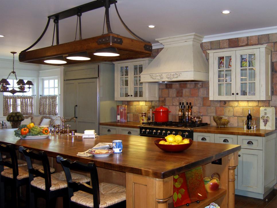 Inspired Examples Of Wood Kitchen Countertops Hgtv