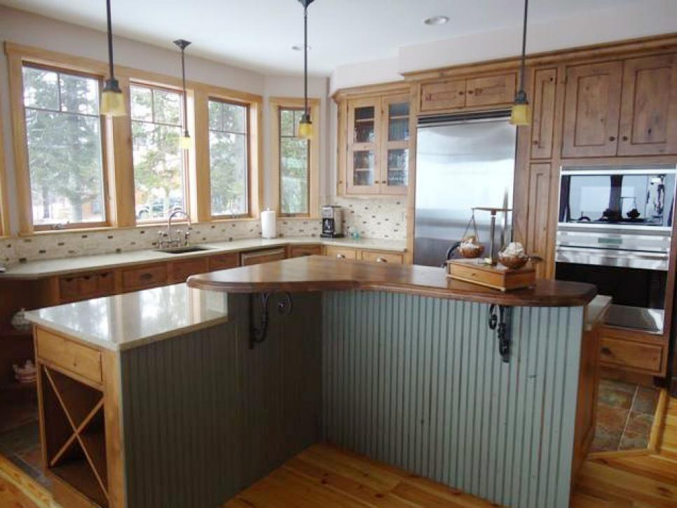 Inspired Examples Of Wood Kitchen Countertops Hgtv