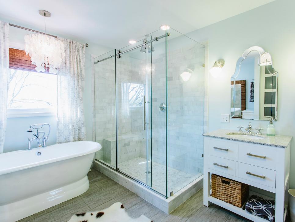 Luxurious Walk in Showers  HGTV