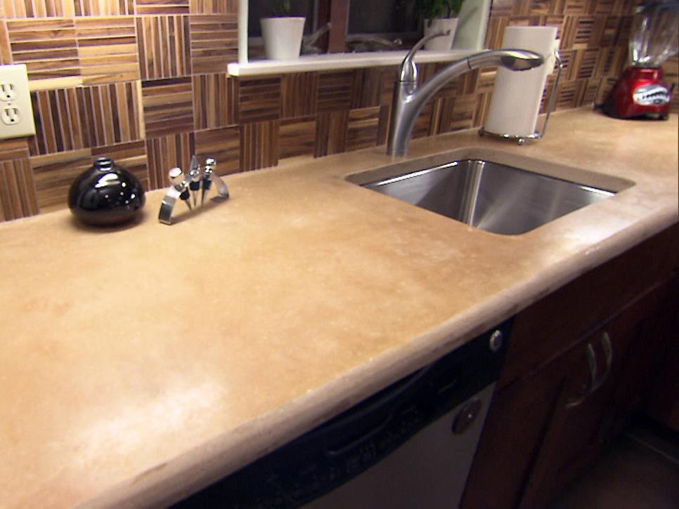 Concrete Kitchen Countertop Options Hgtv