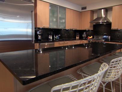 Marble Kitchen Countertops, Kitchen Design With Black Marble Countertops