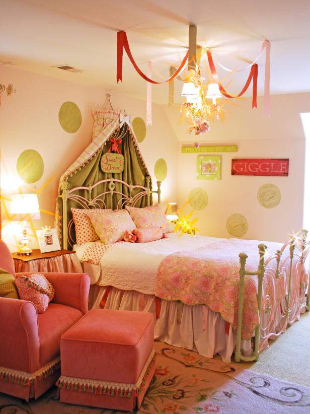 princess-inspired girls' rooms | hgtv