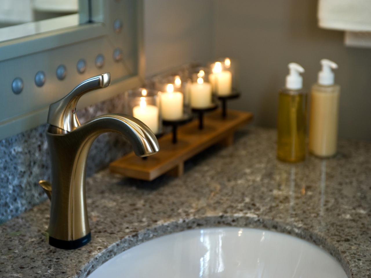 first bathroom sink