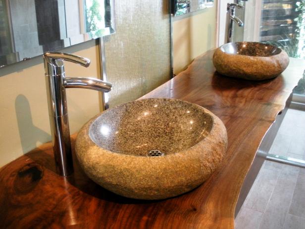 Vessel Sinks, Granite Bathroom Countertops Vessel Sink