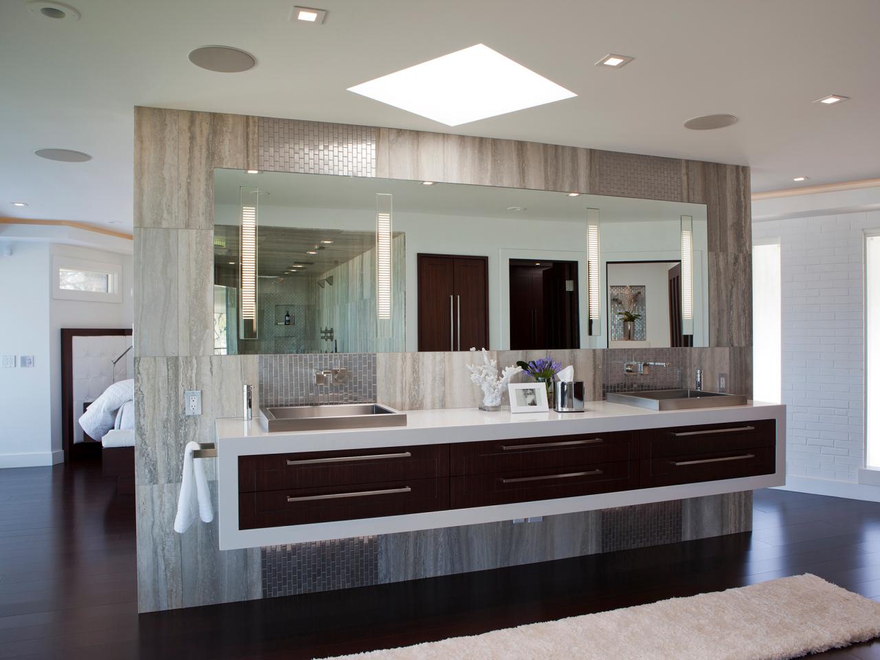 Bathroom Stainless Steel Sinks, Contemporary Floating Vanity Sink