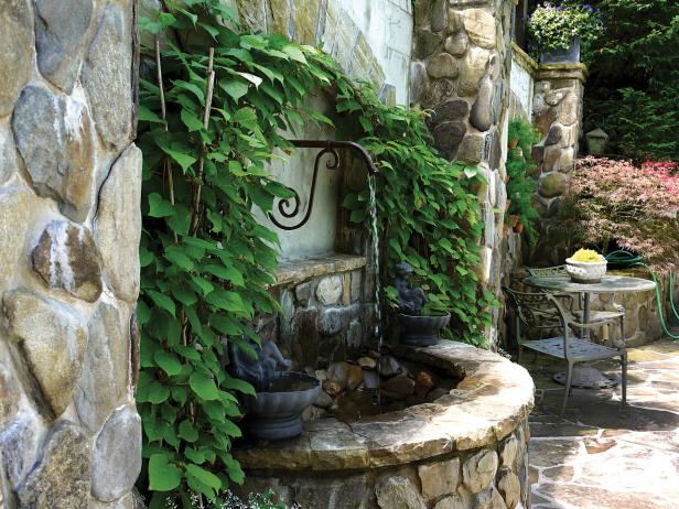 15 Gorgeous Patio Fountain Ideas | HGTV's Decorating & Design Blog | HGTV