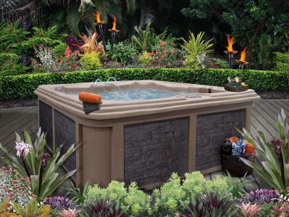 7 Sizzling Hot Tub Designs, Hot Tub Landscape Plans