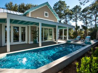 Pool at the HGTV Smart Home 2013 located in Jacksonville, FL