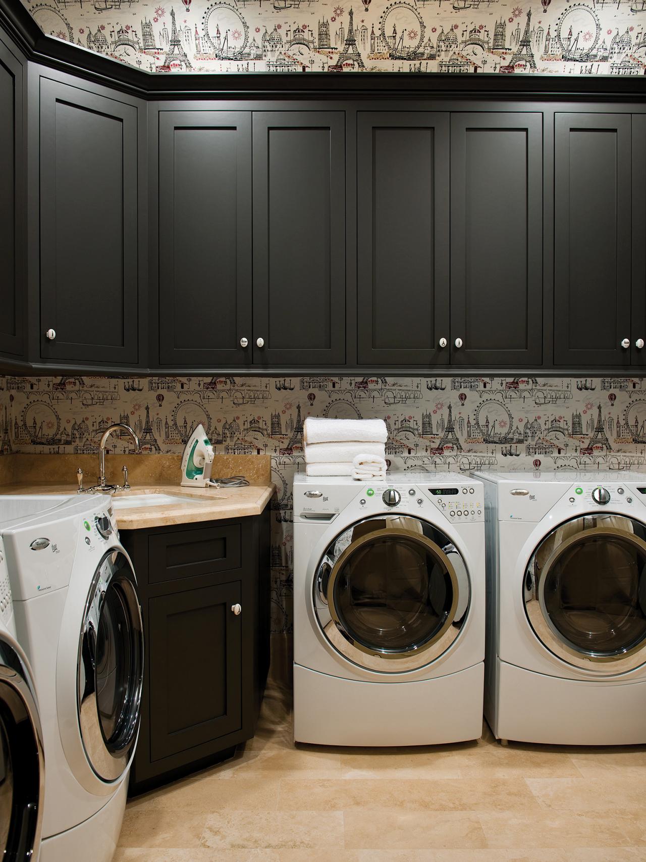 conventional laundry room shelving cabinets