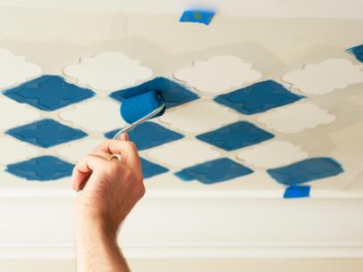 Stencil A Fun Pattern On Your Ceiling Hgtv