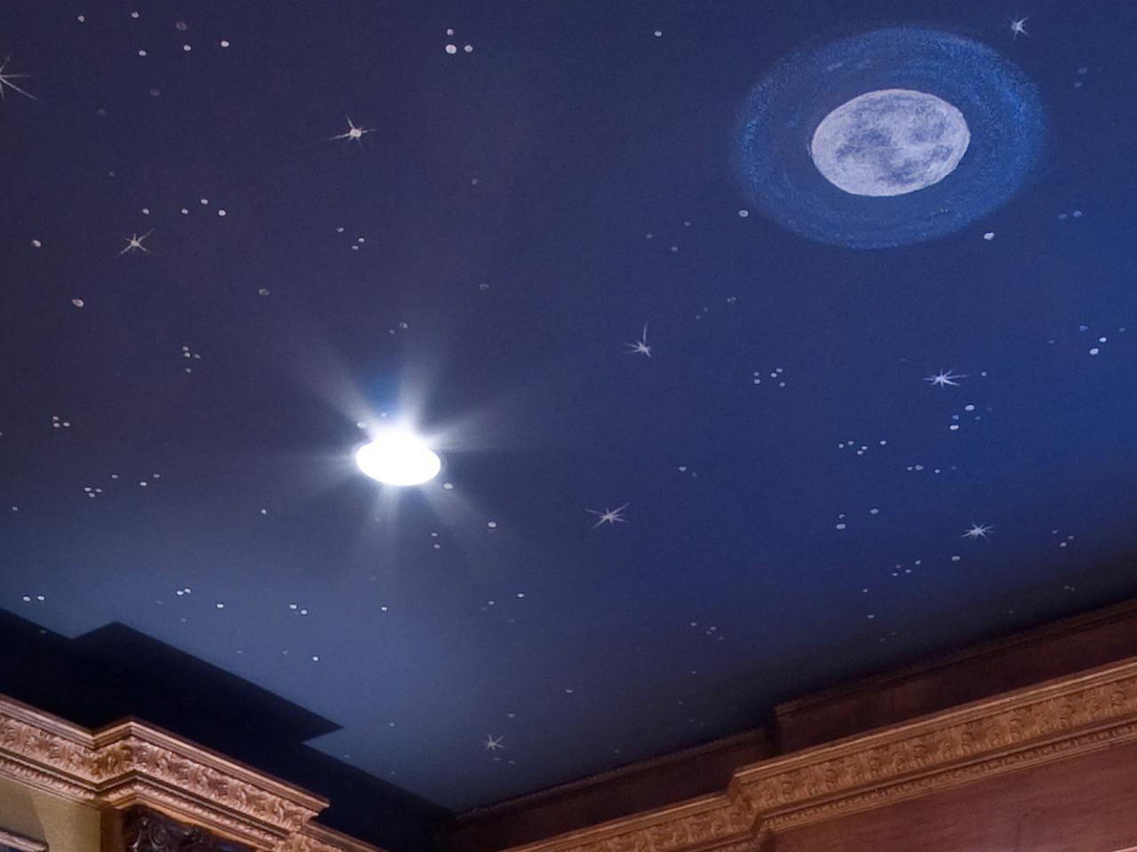 starry bedroom ceiling