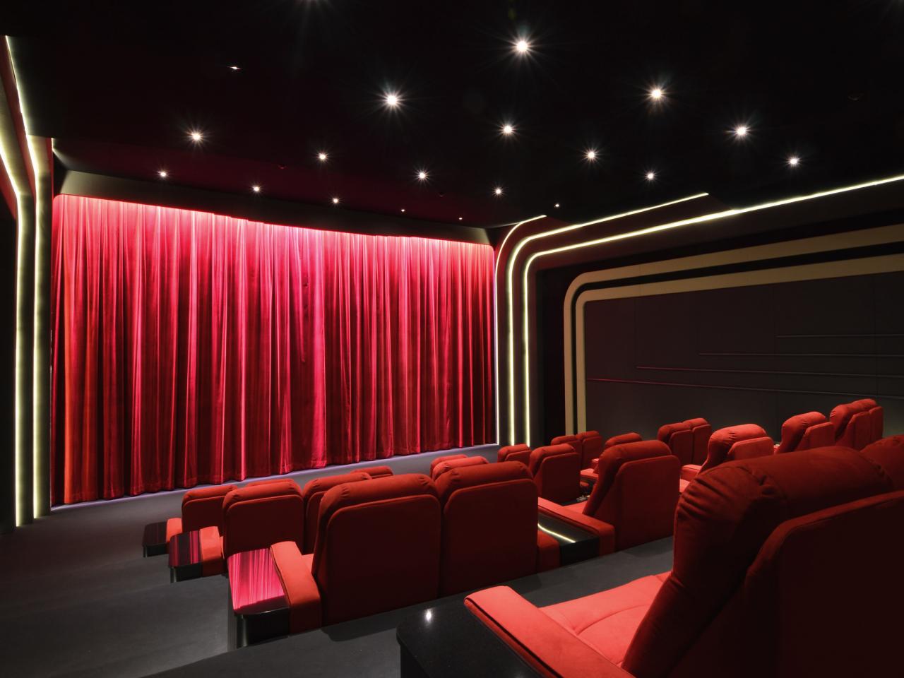 Home Theater Curtains Pictures Options Tips Ideas Hgtv