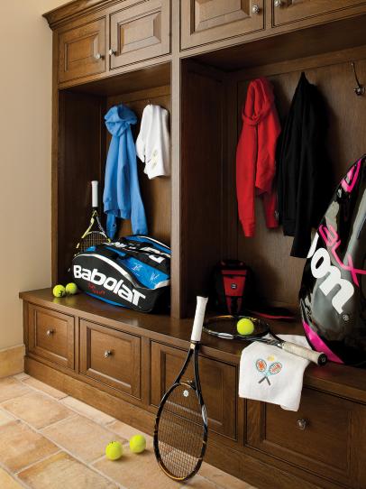 Garage Sports Gear Storage Hgtv Build your own dahcor tennis custom racket with our byo system. garage sports gear storage hgtv