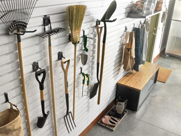 Garage Storage: Hooks and Hangers