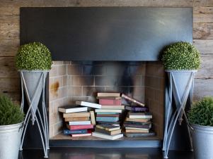 Off-Season Fireplace Styling Tips