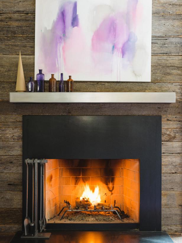 Custom Fireplace Mantel & Shelves, Creative Urban Timber