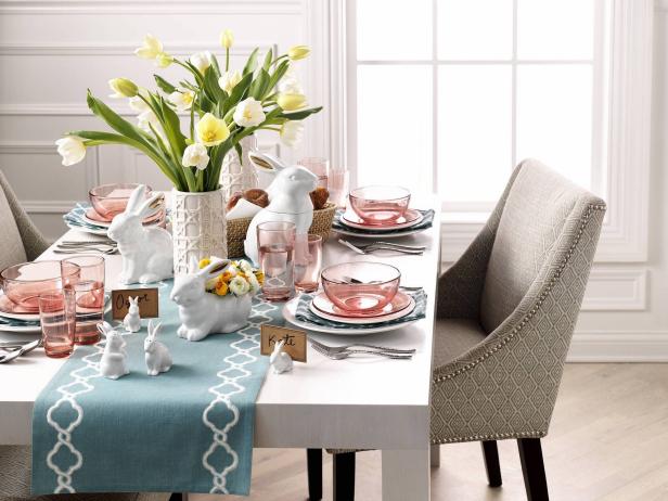 15 Stylish Easter Table Decor Ideas Hgtv S Decorating Design