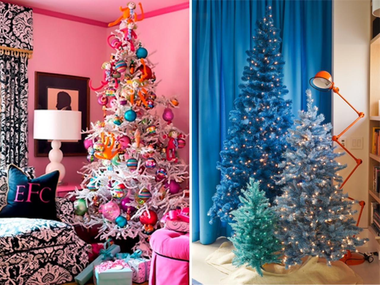Color Your Christmas With These 10 Artificial Trees | HGTV's Decorating & Design Blog | HGTV
