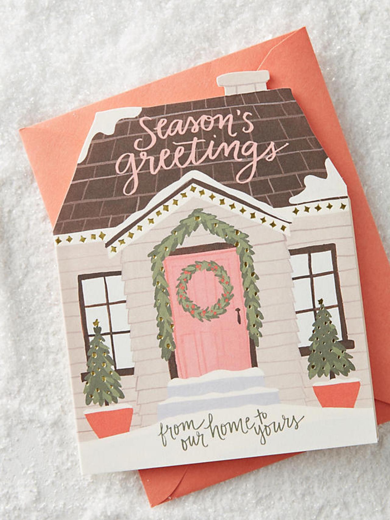 christmas cards with recipes