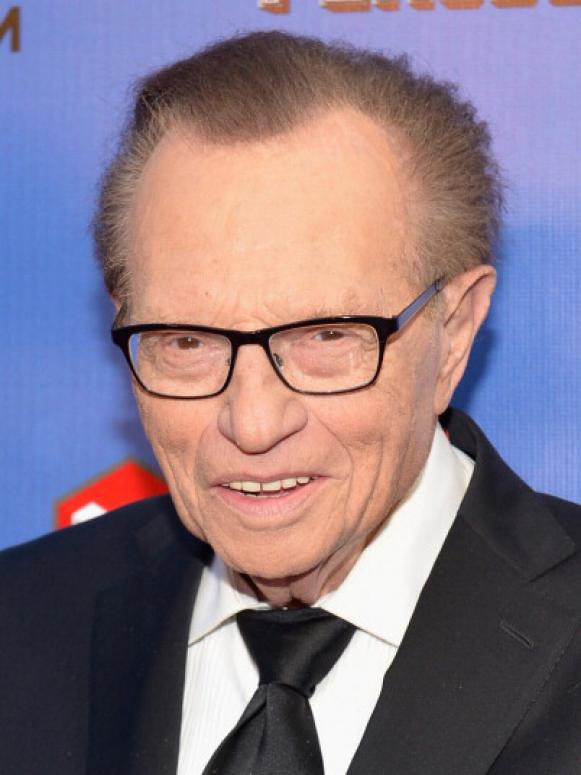 HOLLYWOOD, CA - JULY 16:  Talk show host Larry King attends the premiere of the new film "Persecuted" at ArcLight Hollywood on July 16, 2014 in Hollywood, California.  (Photo by Michael Tullberg/Getty Images)