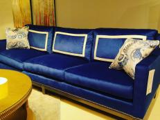 Color is king at High Point Market, and everyone has the blues.