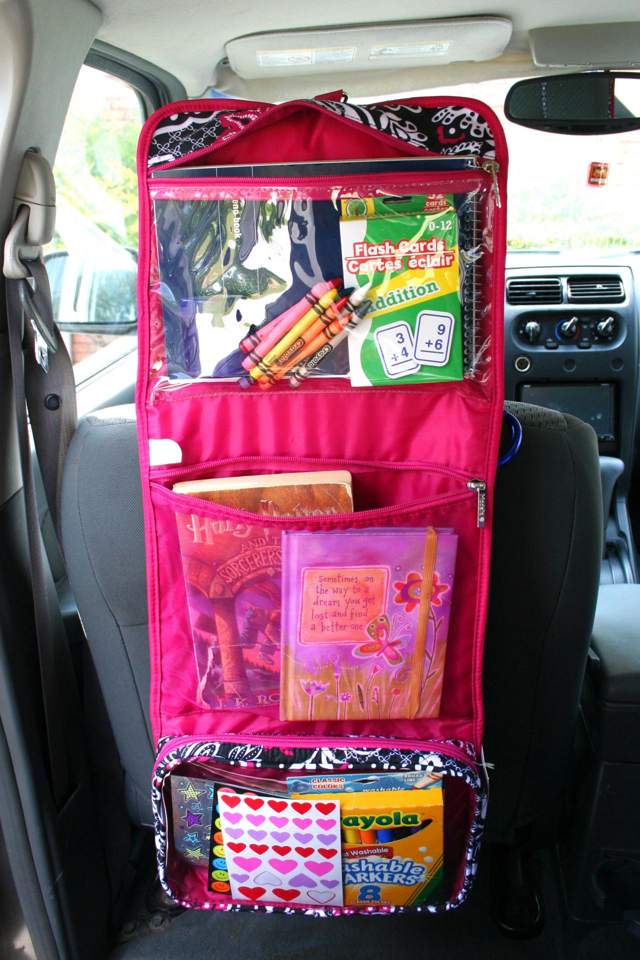 9 Dollar Store Car Organization Hacks Hgtv S Decorating