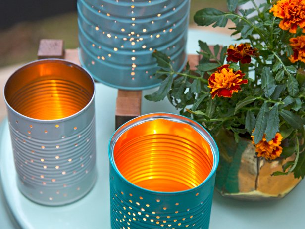 How to Make Tin Can Lanterns | HGTV